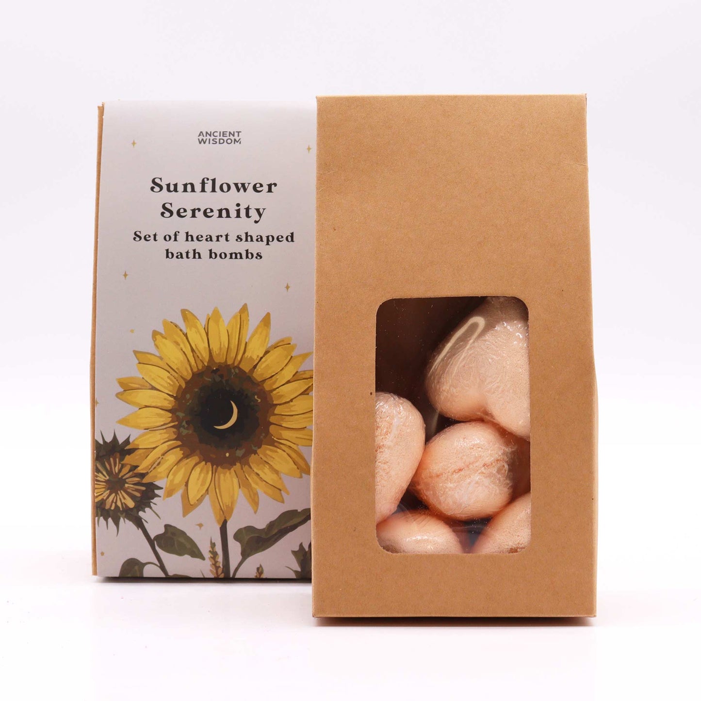 Bath Heart Gift Set - Sunflower Serenity