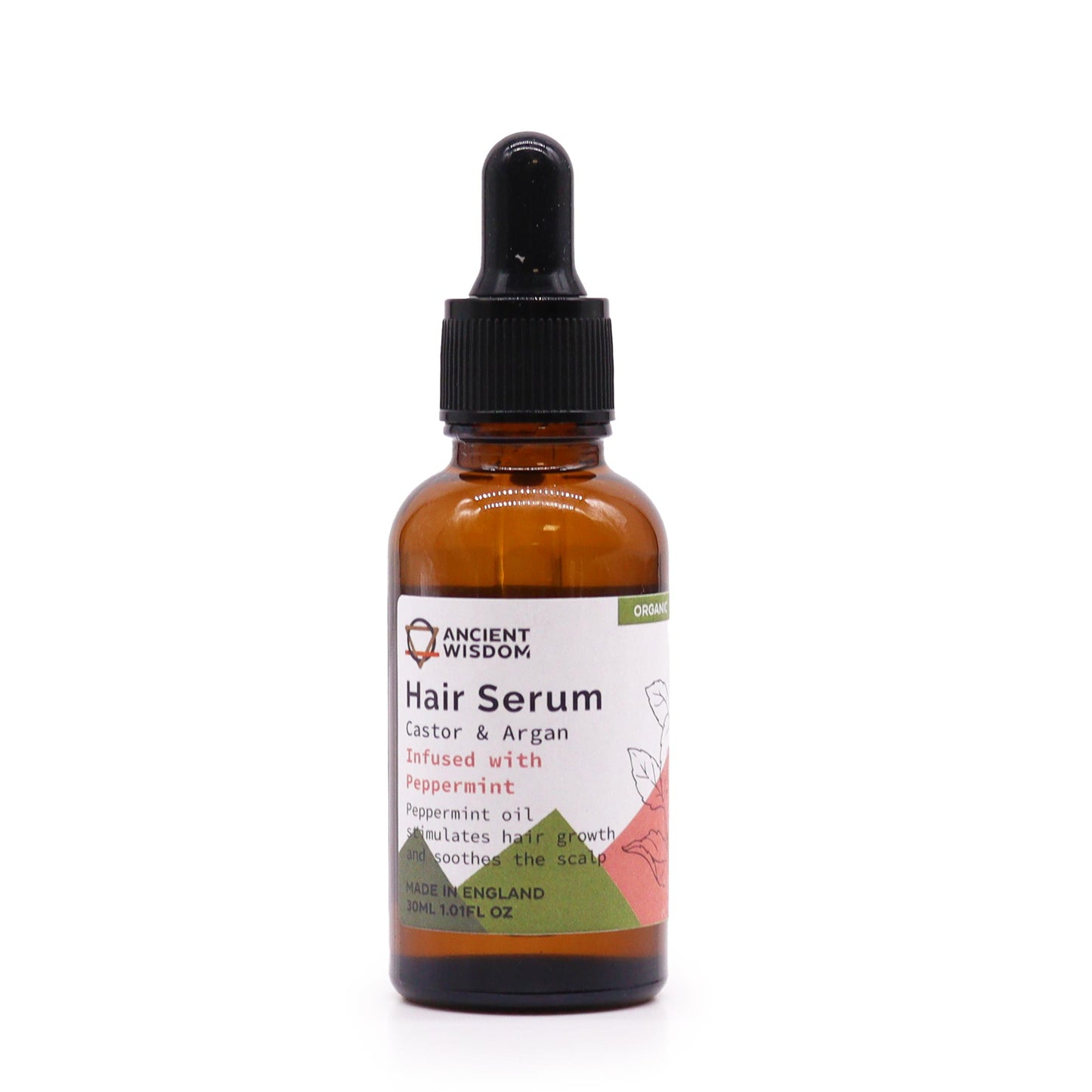 Organic Hair Serum 30ml – Peppermint