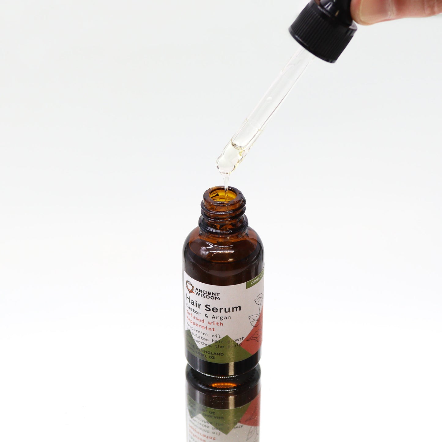 Organic Hair Serum 30ml – Peppermint