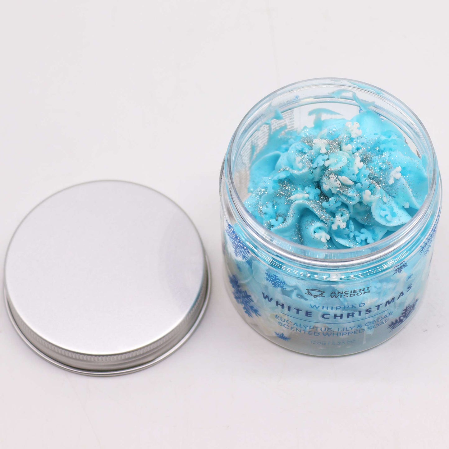 White Christmas Whipped Soap