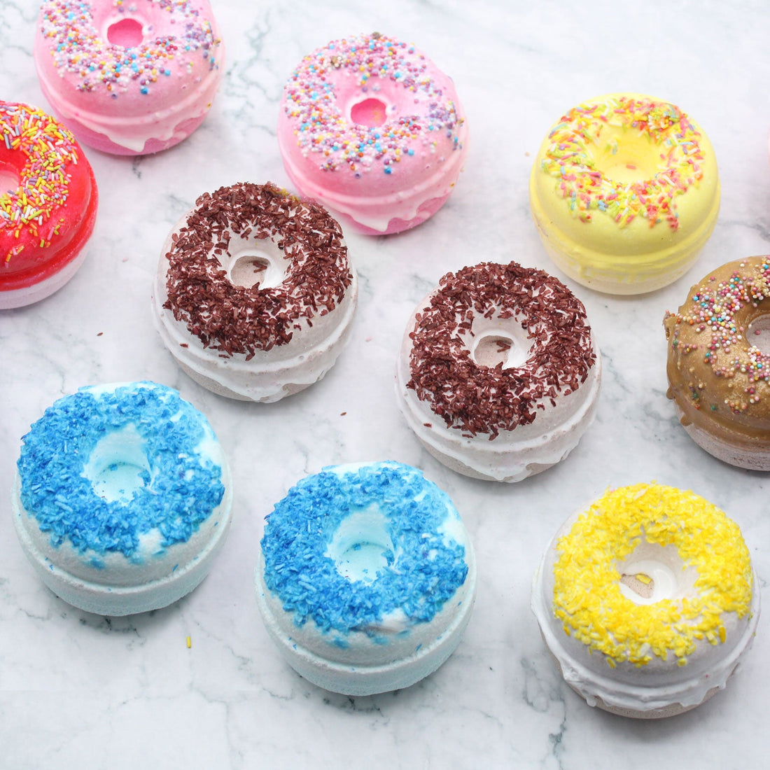 doughnut bath bomb soothing suds