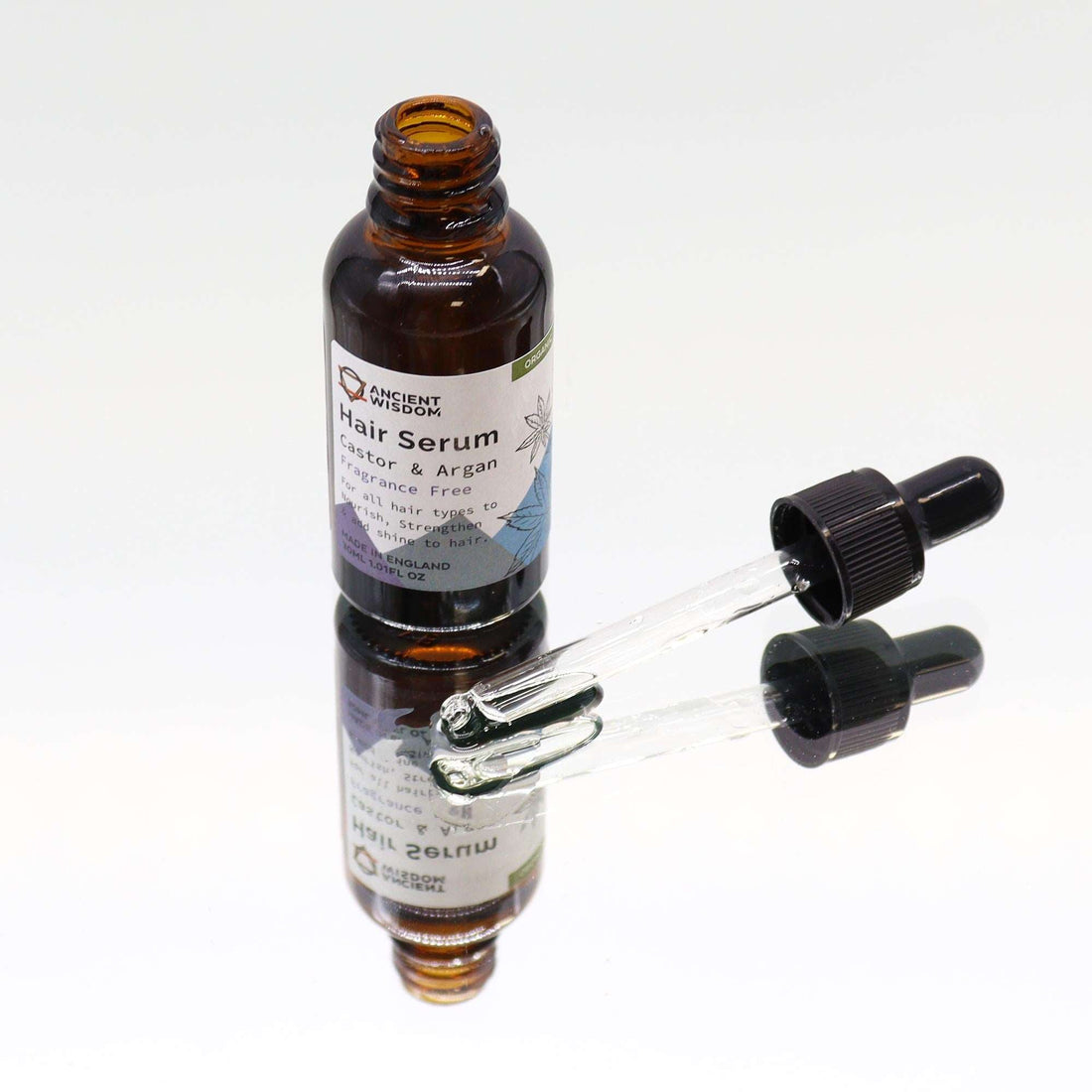 soothing suds organic hair serum