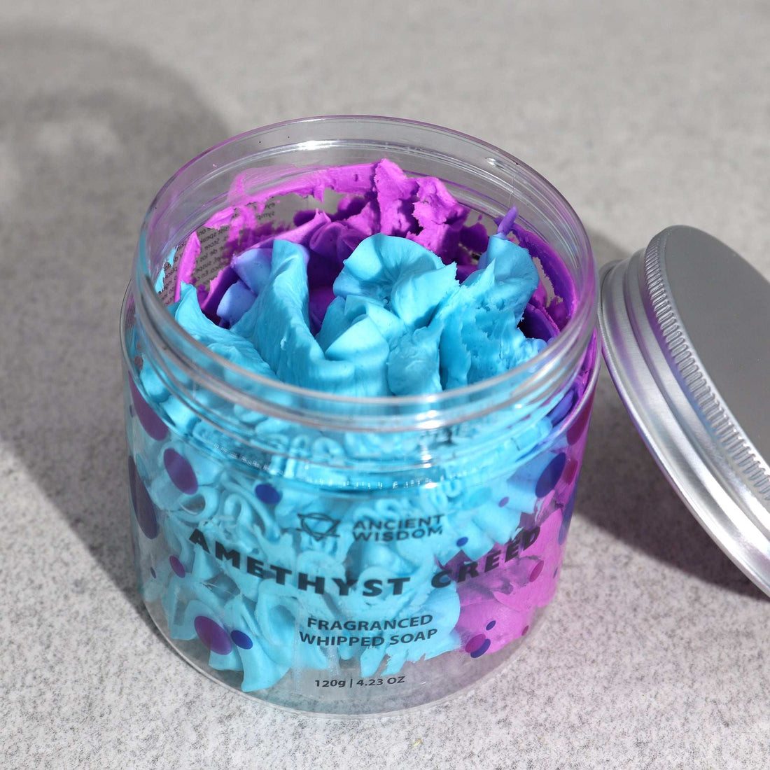 soothing suds whipped soap