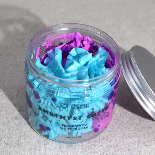 soothing suds whipped soap