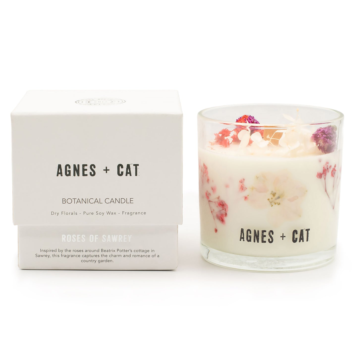 Roses of Sawrey Botanical Soy Wax Candle – 350g