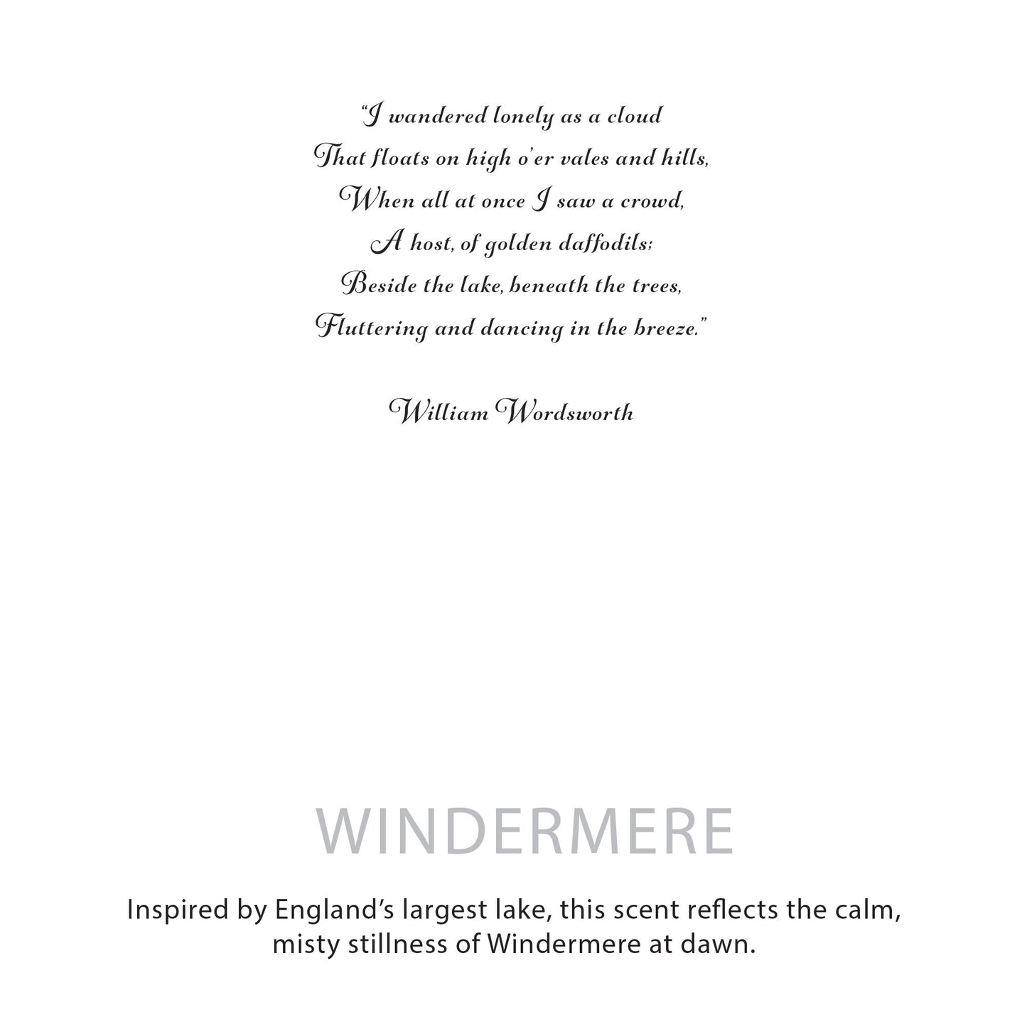 Windermere Botanical Soy Wax Candle – 350g