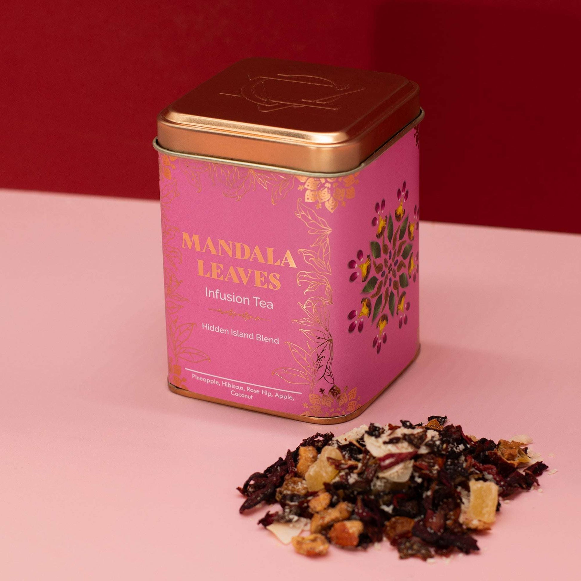 Hidden Island Blend – 50g Loose Leaf Fruit Tea (Caffeine-Free)