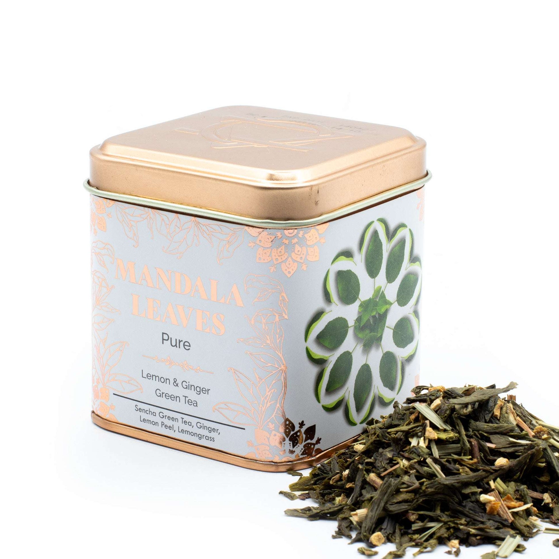 Green Tea with Lemon & Ginger – 50g Loose Leaf Green Tea