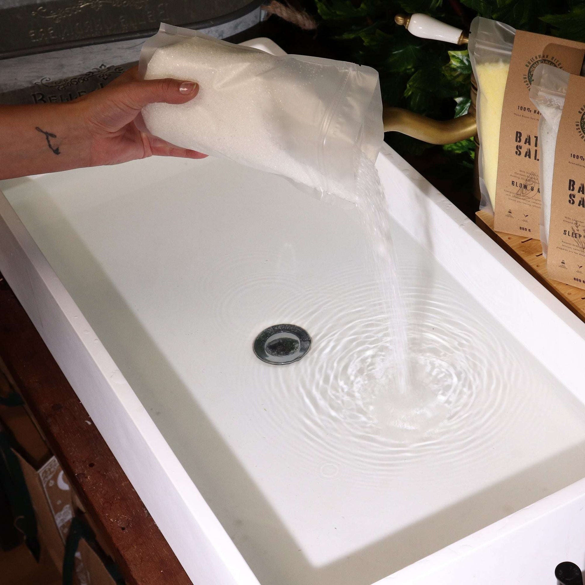 Lavender Aromatherapy Epsom Bath Salts – Sleep Good (800g)