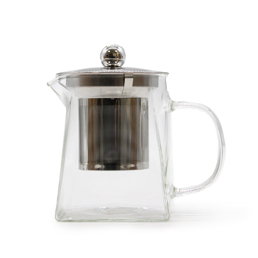 Glass Infuser Teapot – Tower Shape (350ml)
