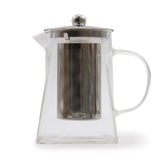 Glass Infuser Teapot – Tower Shape (750ml)