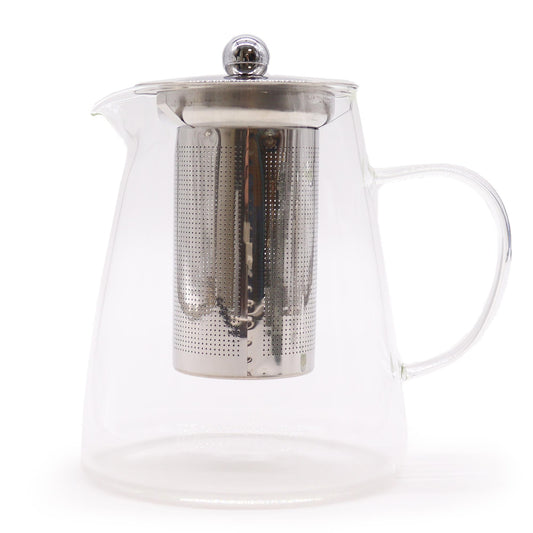 Glass Infuser Teapot – Flask Shape (950ml)