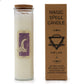 Love Magic Spell Candle – Rose Quartz & Jasmine