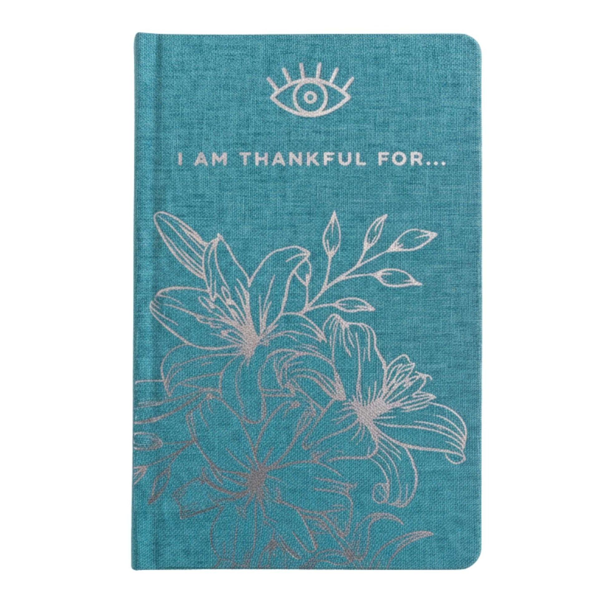 Blue Gratitude Journal – Silver Lining (120 Pages)