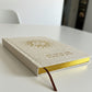 Ivory Gratitude Journal – Gold Lining (120 Pages)