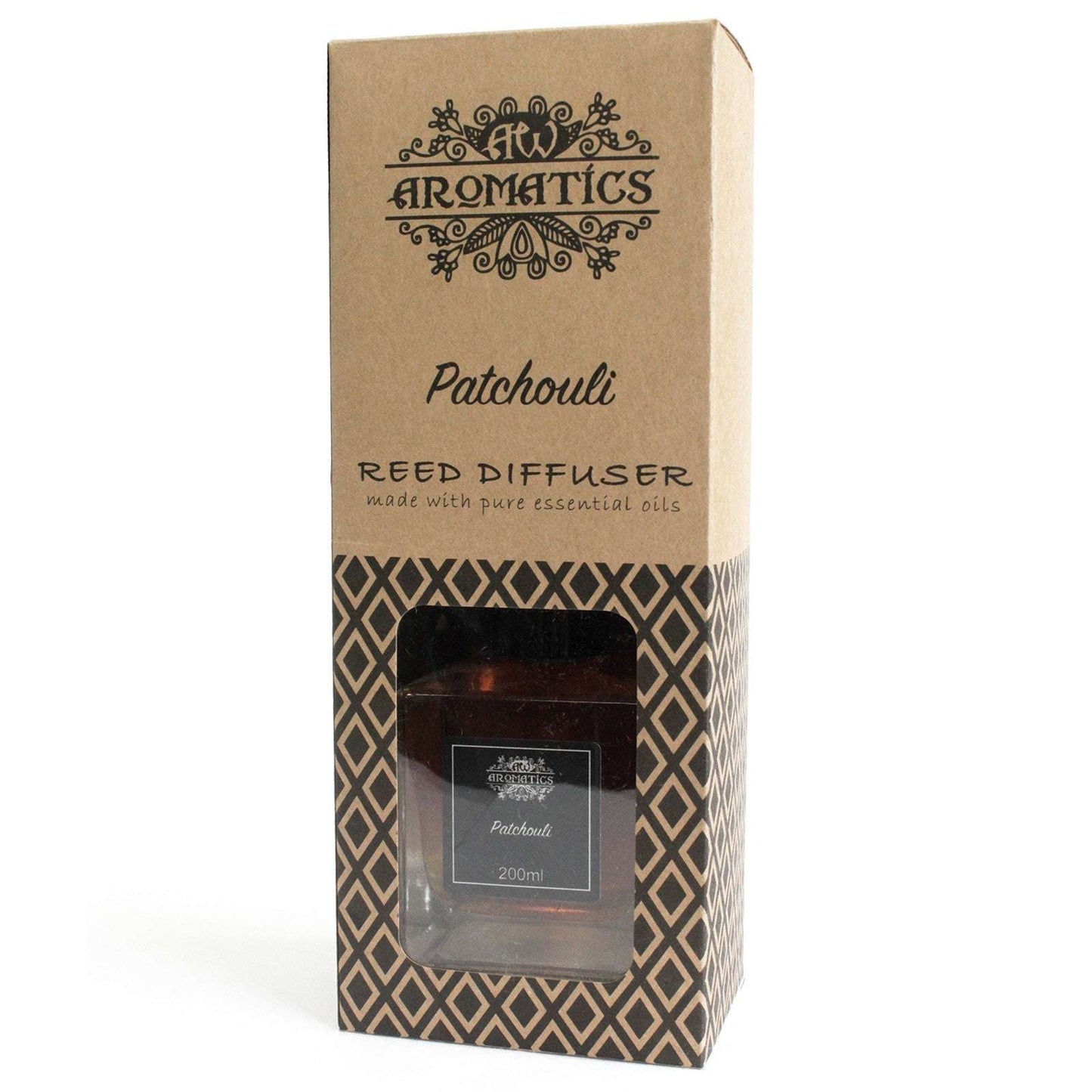 Patchouli Essential Oil Reed Diffuser – 200ml