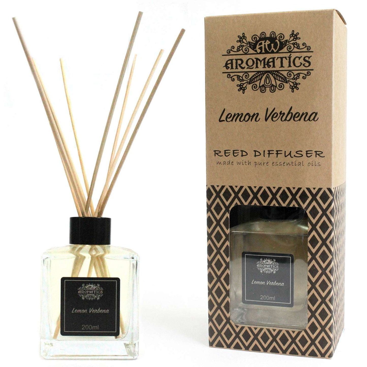 Lemon Verbena Essential Oil Reed Diffuser – 200ml
