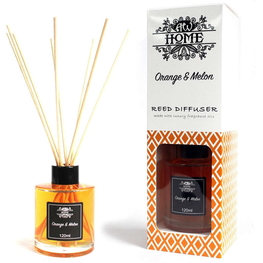 Orange & Melon Essential Oil Reed Diffuser – 120ml