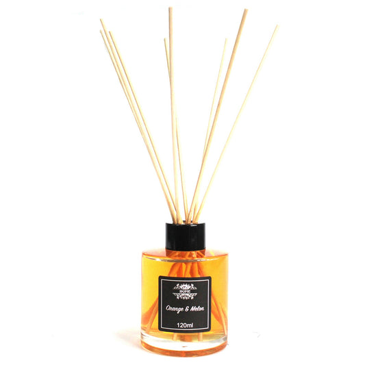 Orange & Melon Essential Oil Reed Diffuser – 120ml