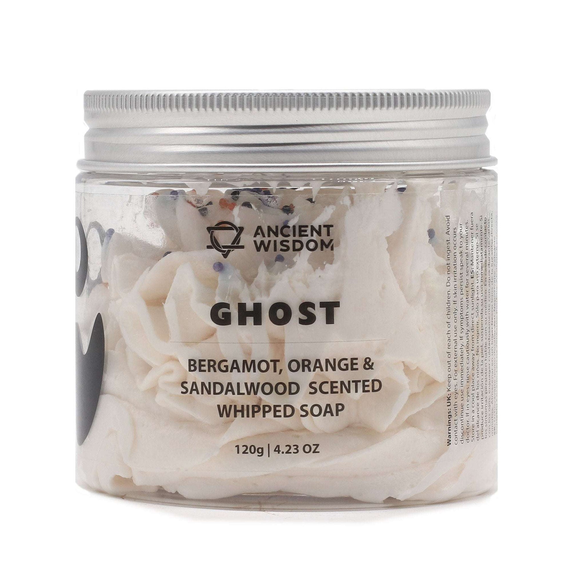 Ghost Whipped Cream Soap – Bergamot, Orange & Sandalwood
