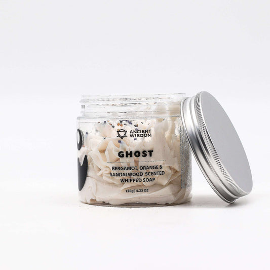 Ghost Whipped Cream Soap – Bergamot, Orange & Sandalwood