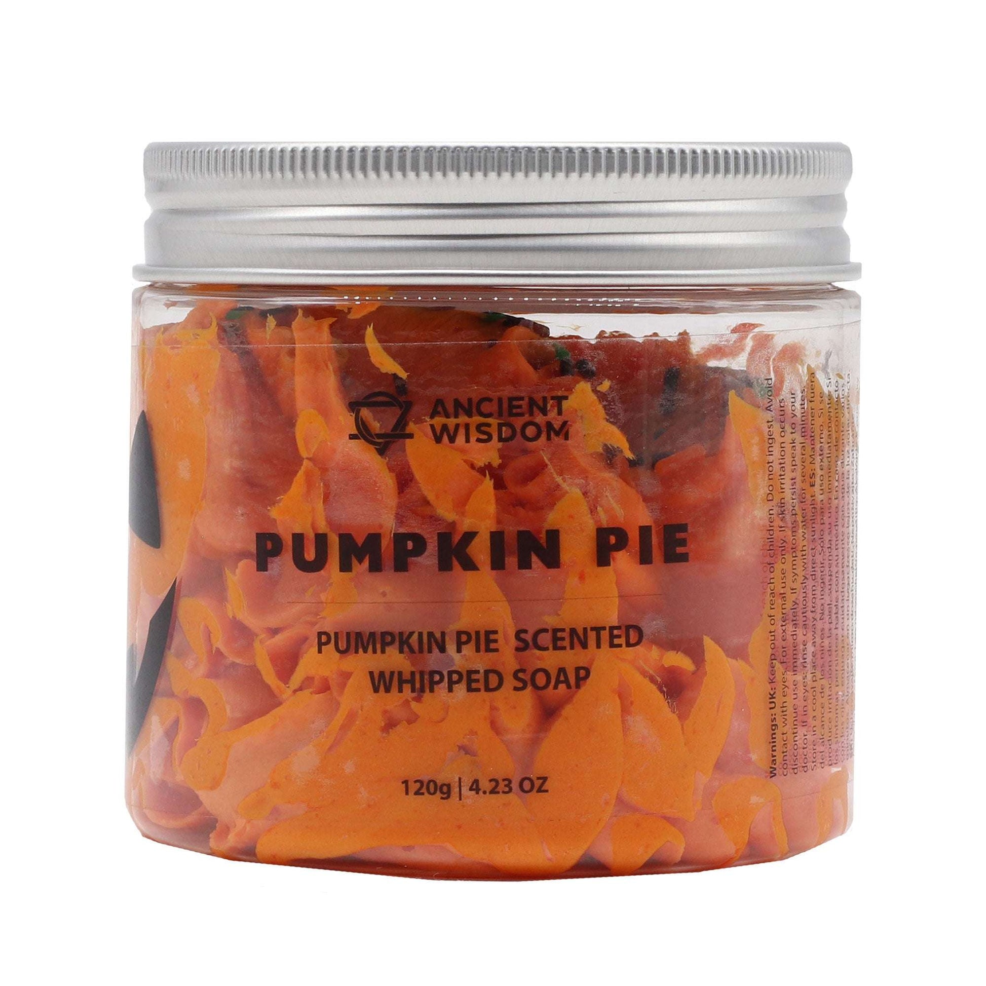 Pumpkin Pie Whipped Cream Soap – Spiced Autumn Skincare