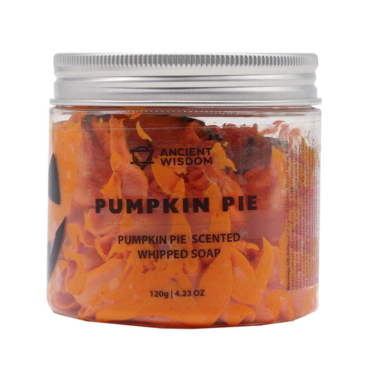 Pumpkin Pie Whipped Cream Soap – Spiced Autumn Skincare