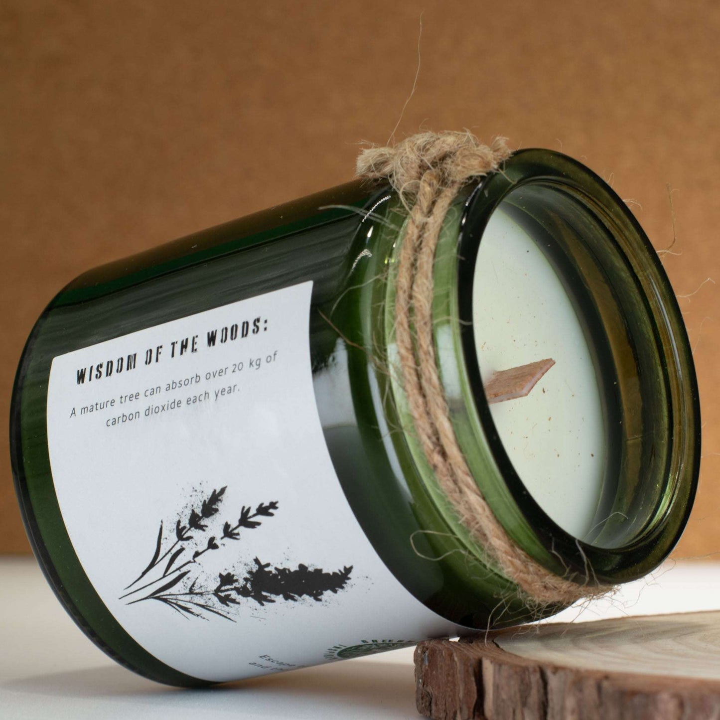 Wild Lavender Woodwick Soy Candle – 160g