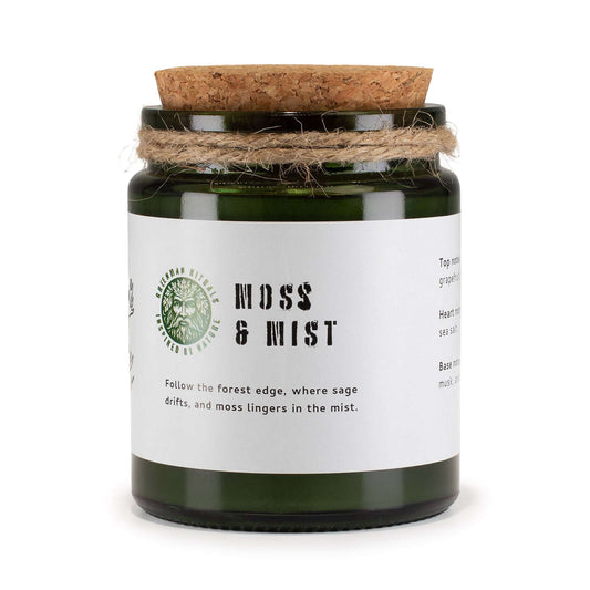 Moss & Mist Woodwick Soy Candle – 160g