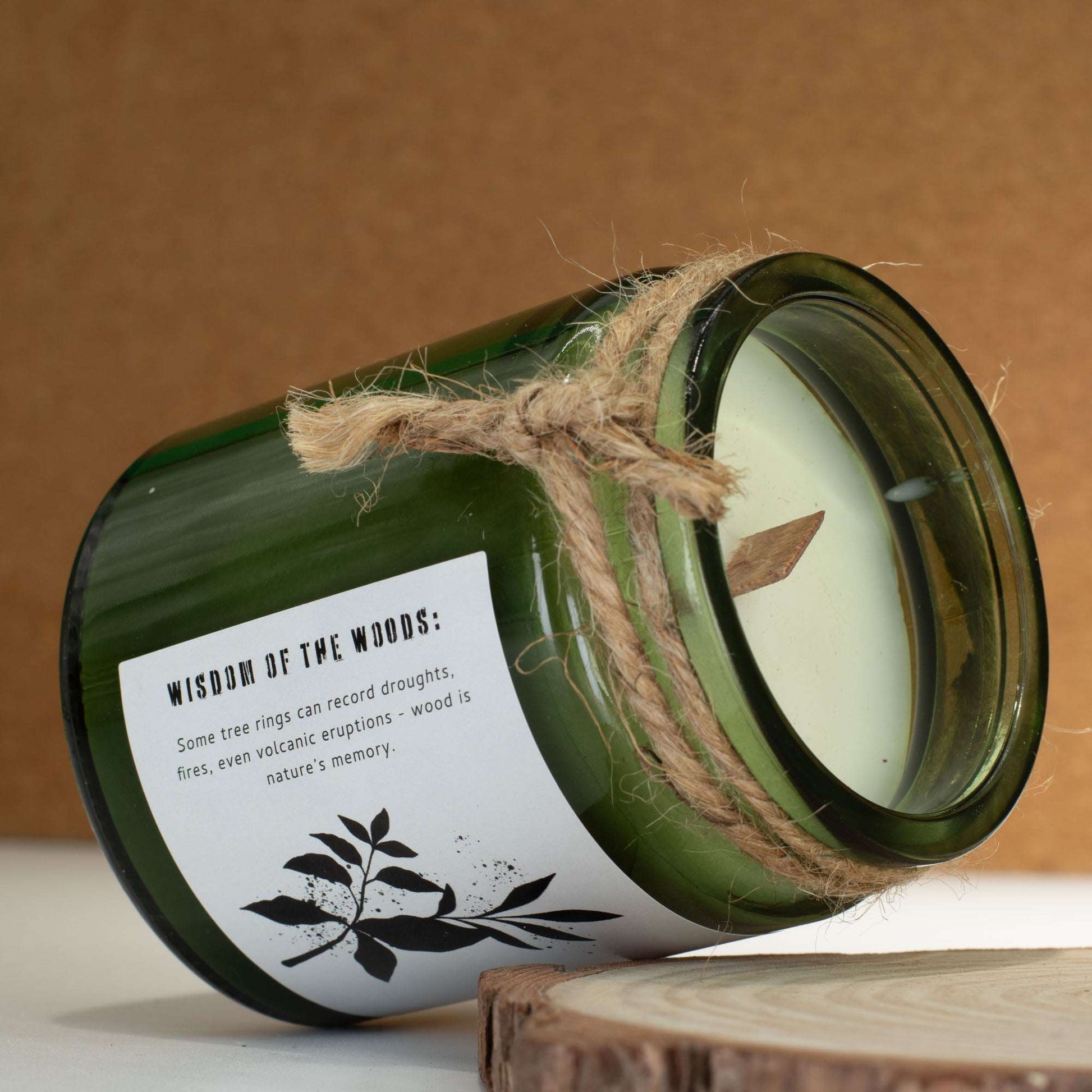 Sage & Mintwood Woodwick Soy Candle – 160g